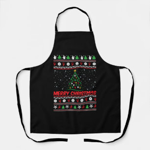 Tablier Merry Christmas Ugly Christmas Sweater