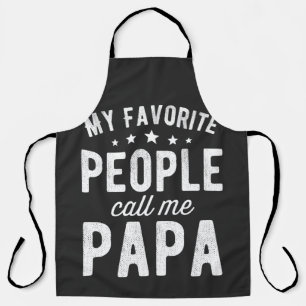 Tablier Mes Gens Favoris M'Appelent Papa