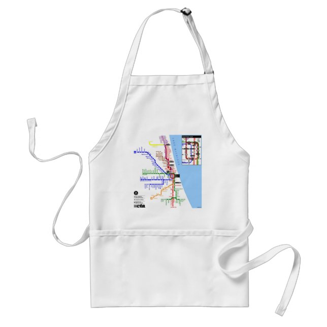 Tablier métro Apron de Chicago (Devant)