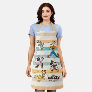 Tablier Mickey & Friends Rétro Stars and Stripes Graphique