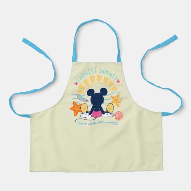 Tablier Mickey Mouse Été sans fin (Recto)