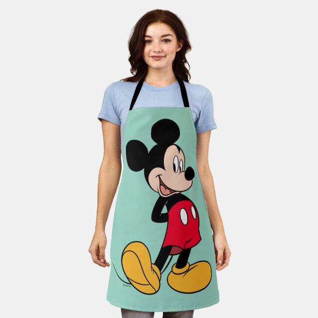 Tablier Mickey Mouse Hands Behind Back (Porté)