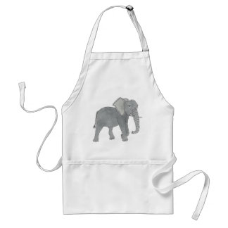 Tablier mignon d'éléphant de Pach