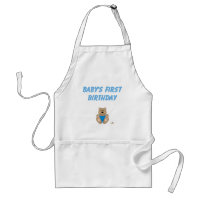 Mignonne Brown Ours Bleu Bib Bébé premier annivers
