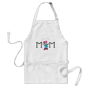 Tablier Minnie Mouse - Maman, je t'aime tellement !