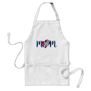 Tablier Minnie Mouse Motif Floral - Bonne Fête des Mères