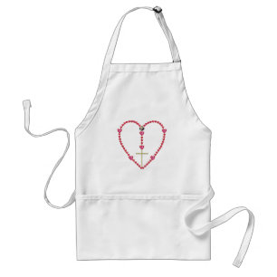Tablier Minuscule coeur Rosaire