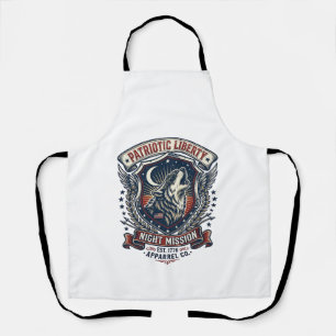 Tablier Mission de nuit patriotique Patriot Wolf Militaire