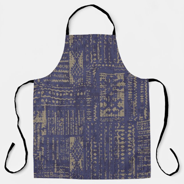 Tablier Modern abstract, contemporary surface pattern desi (Recto)
