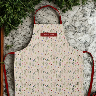Tablier Moderne Fleur sauvage Floral Grace Chic tendance