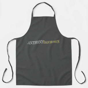 Tablier Moderne Professionnel minimaliste simple