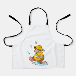 Tablier Mole à la pluie avec Raindrops