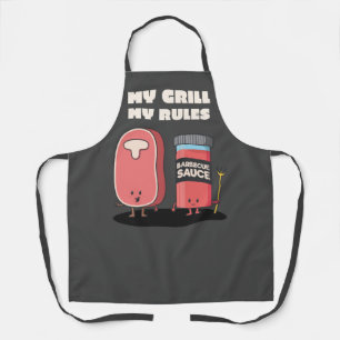 Tablier Mon Grill Mes Règles
