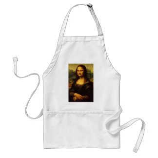 Tablier mona lisa moustache