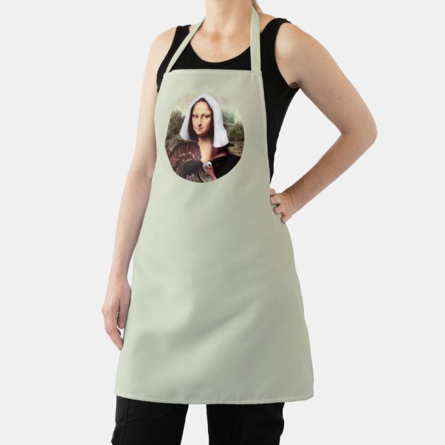 Tablier Mona Lisa Pilgrim Thanksgiving (Insitu)