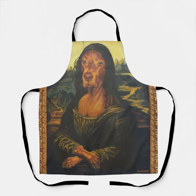Tablier Mona Vizsla Apron (Recto)