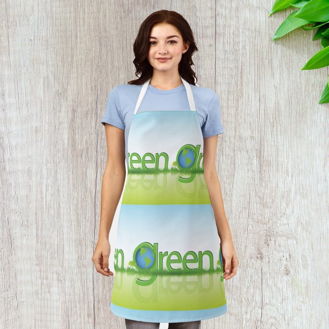Tablier Monde vert (Créateur téléchargé)
