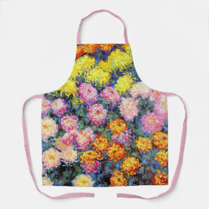 Tablier Monet - Lit de Chrysanthèmes