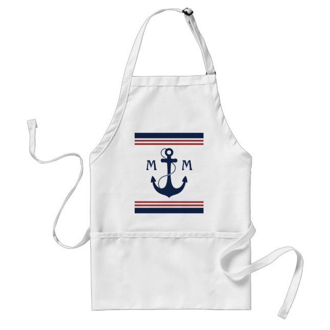 Tablier Monogramme nautique (Devant)
