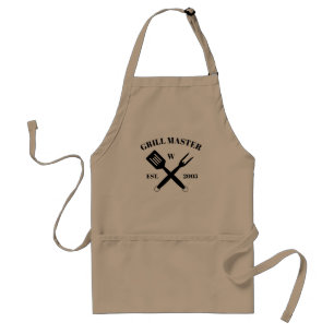 Tablier Monogramme principal des grillades