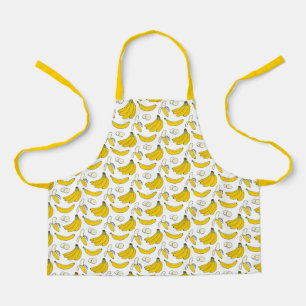Tablier Montessori Banana Food Prep Apron pour enfants