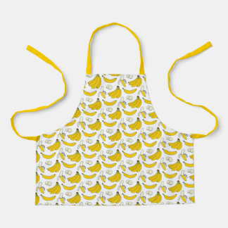 Tablier Montessori Banana Food Prep Apron pour enfants