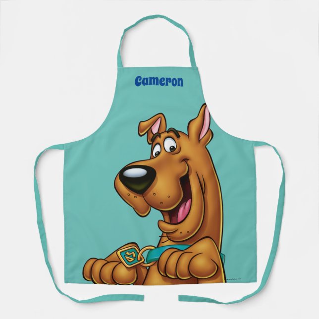 Tablier Montez les pattes de Scooby-Doo (Recto)