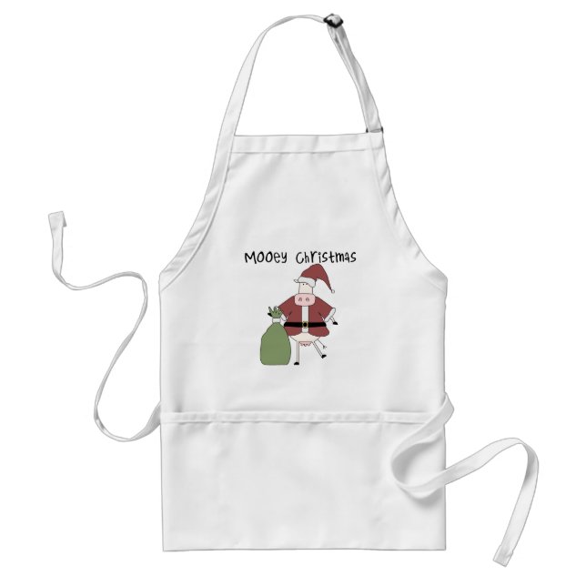 Tablier Mooey Cow T-shirts et cadeaux de Noël (Devant)