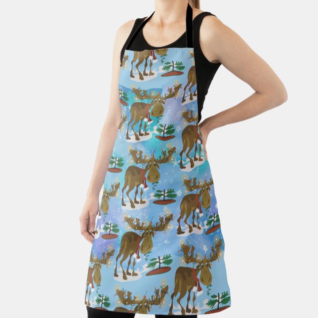 Tablier Moose de Noël ~ (Insitu)