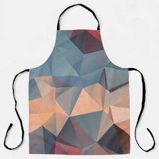 Tablier Mosaïque polygonale : Elégance géométrique créativ