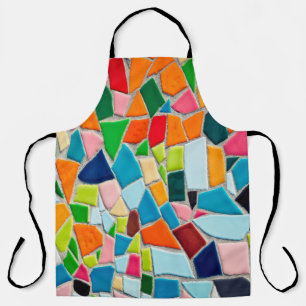 Tablier Mosaïque tuiles texture modèle