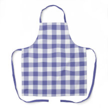 Motif à carreaux gingham bleu pérywinkle blanc ten