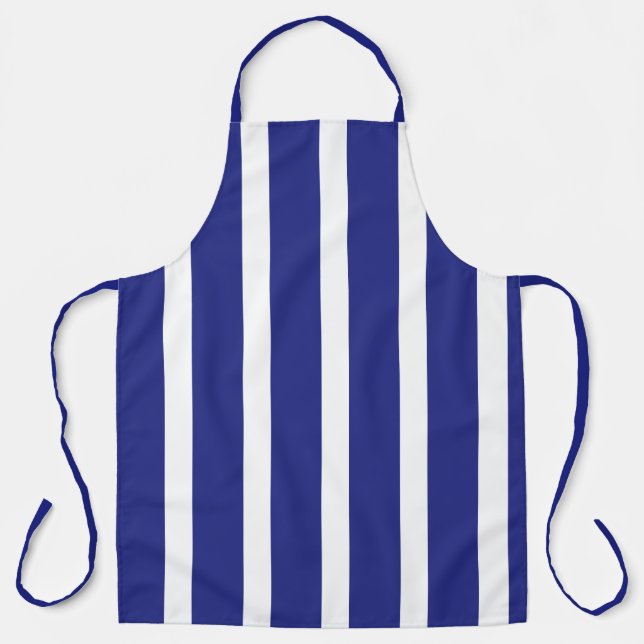 Tablier Motif à rayures bleu et blanc marine (Recto)