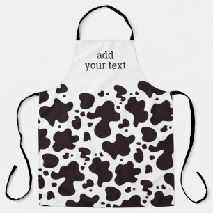 Tablier Motif animal de vache mûre moderne