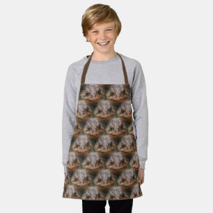 Tablier Motif animal mignon à visage de crapaud