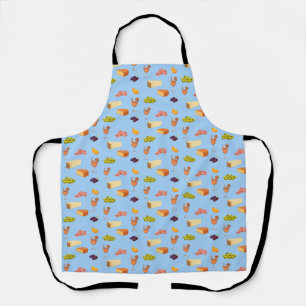 Tablier Motif Aperol et Fromage