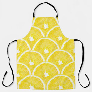 Tablier Motif Arrière - plan de pâte orange vibrant