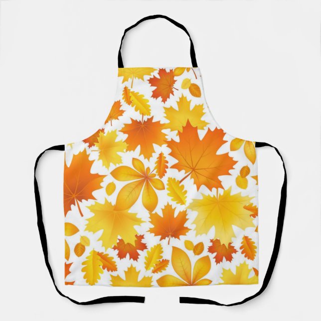 Tablier Motif automne (Recto)