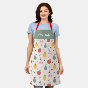Tablier Motif aux fruits mignons