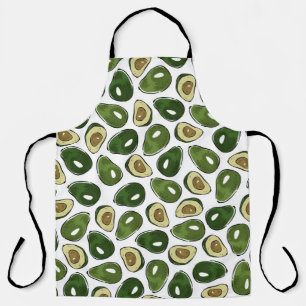 Tablier Motif Avocado