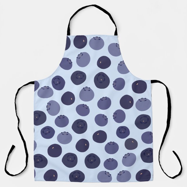 Tablier Motif Blueberry (Recto)