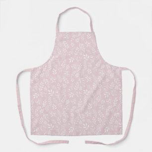 Tablier Motif botanique rose clair - Apron