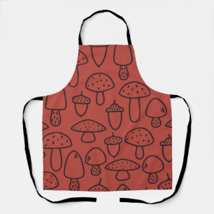 Tablier Motif champignon