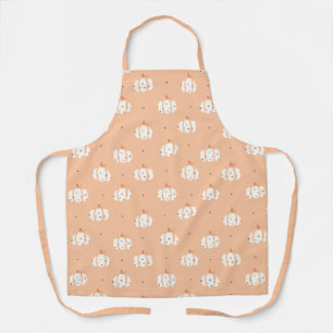Tablier Motif Citrouille Abstrait Apron