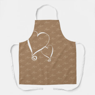 Tablier Motif d'amour