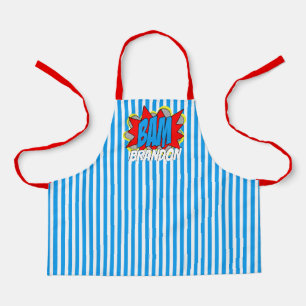 Tablier Motif de bandes dessinées personnalisées Pop Art