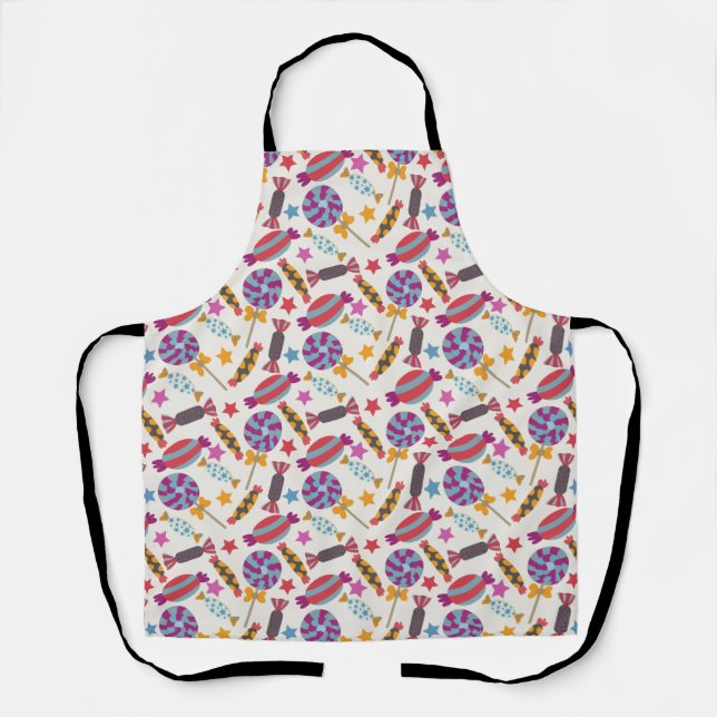Tablier Motif de bonbons | motif Lollies | lollipop 46 (Recto)