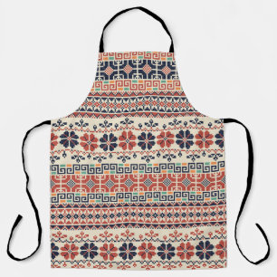 Tablier Motif De Broderie Palestinienne : Beauté Tradition
