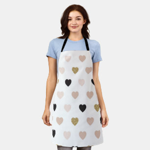 Tablier Motif de coeur 31