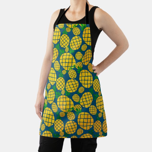 Tablier Motif de conception de fruits tropicaux ananas (Insitu)